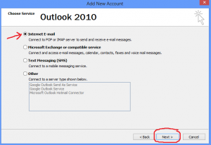 Figure 2 Outlook 2010